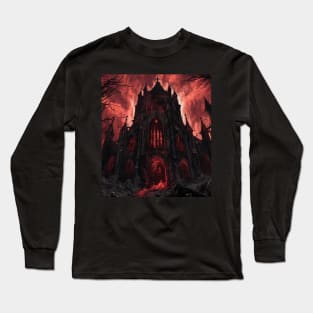 Diablo Tristram Cathedral Long Sleeve T-Shirt